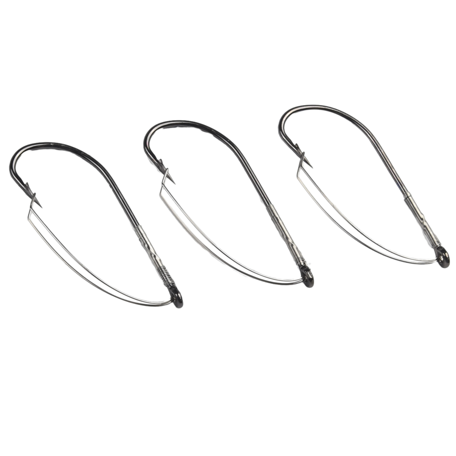Fishing Hook Weedless - 10pcs Weedless Barbed Bass Fishing Hooks