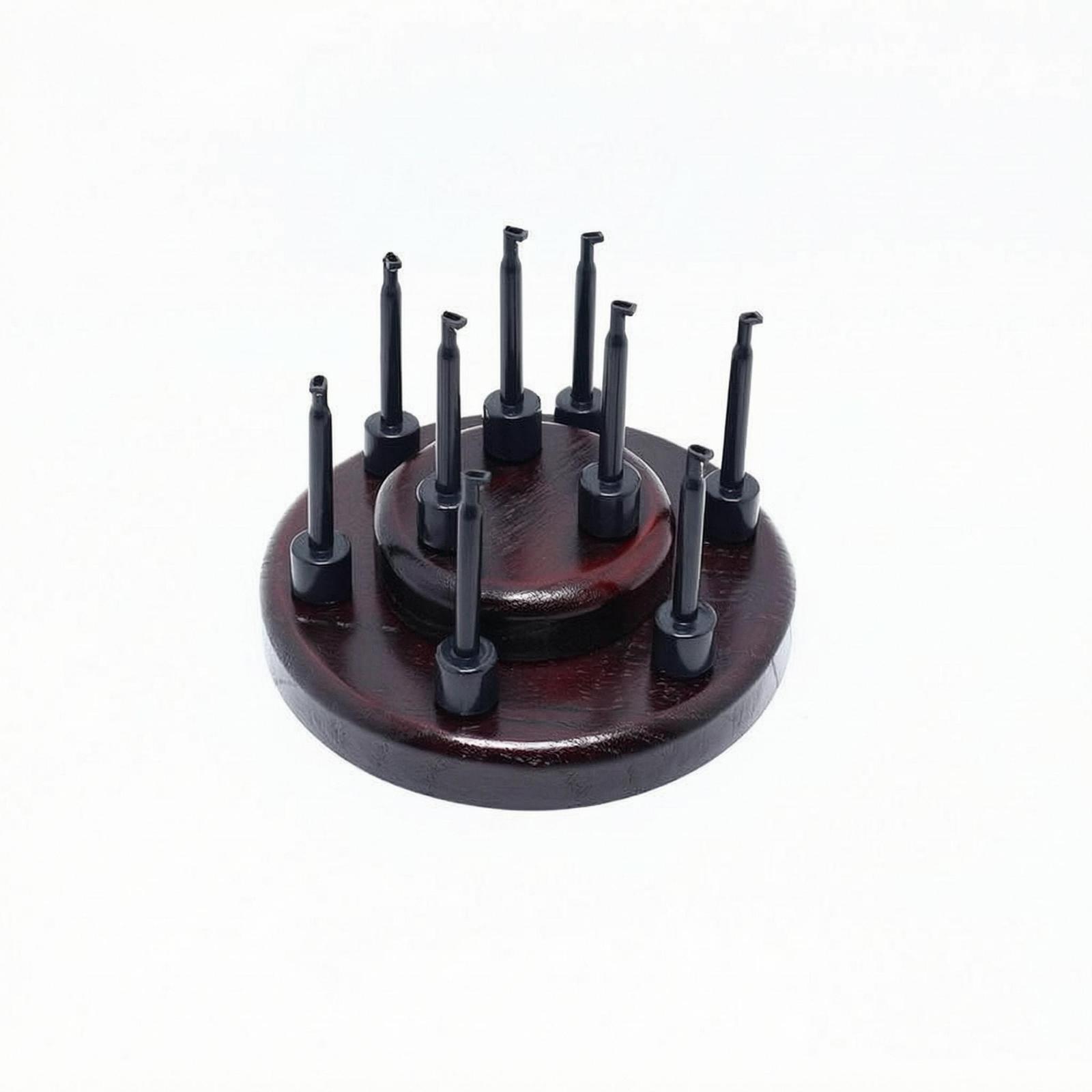 Fishing Hook - Fly Lures Solid Wood Display Rack
