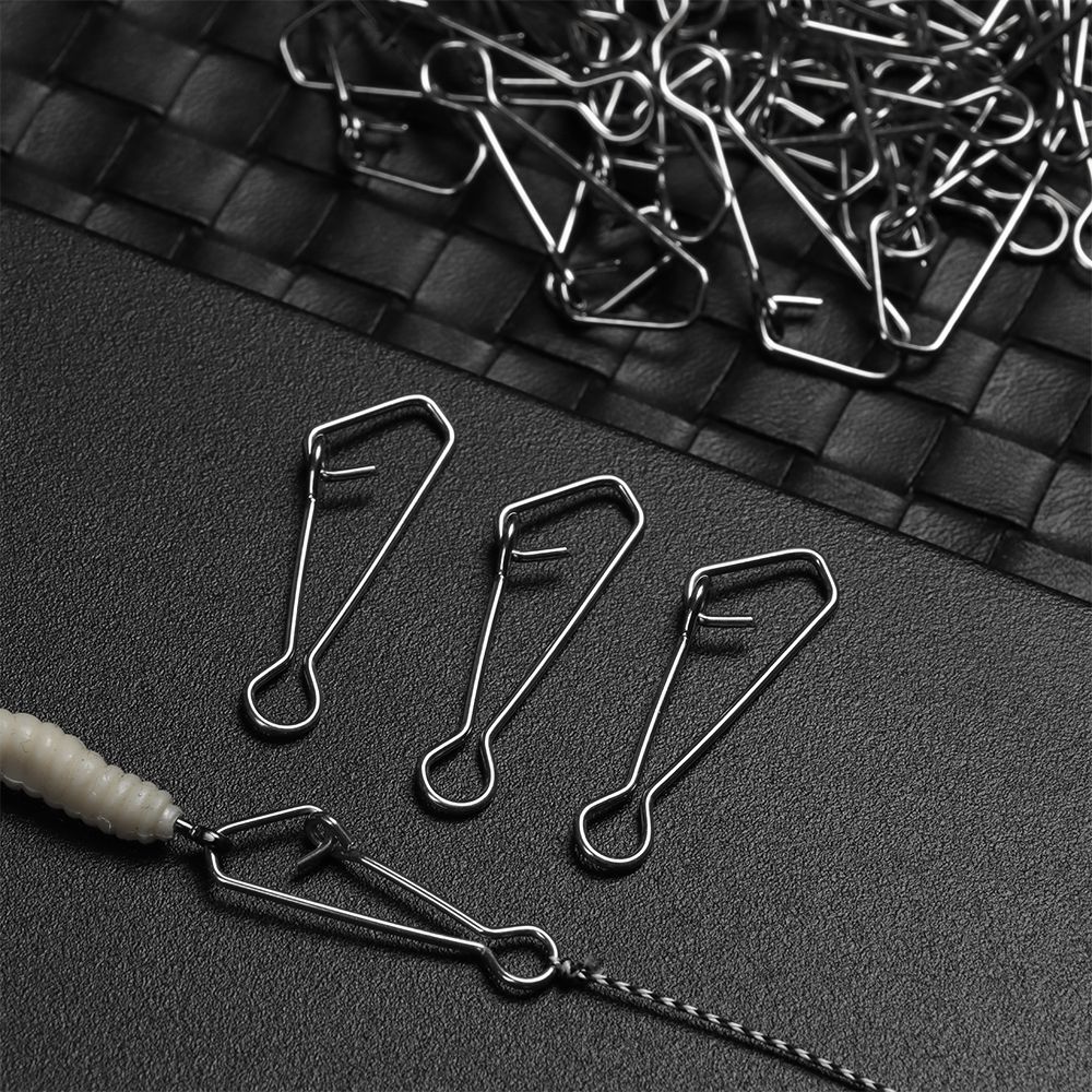 50pcs/pack Fast Clip Lock Fish - огляд і ціна Fishing Hook Stainless Steel