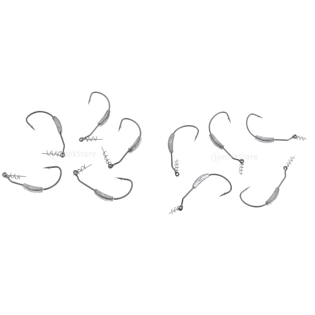 Weighted Twistlock Hook High C - огляд і ціна Fishing Hook Weedless