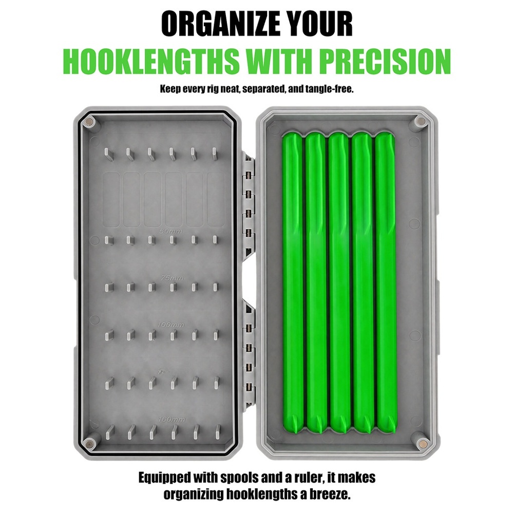 Carp Fishing Rig Board Box wit - огляд і ціна Fishing Hook Box