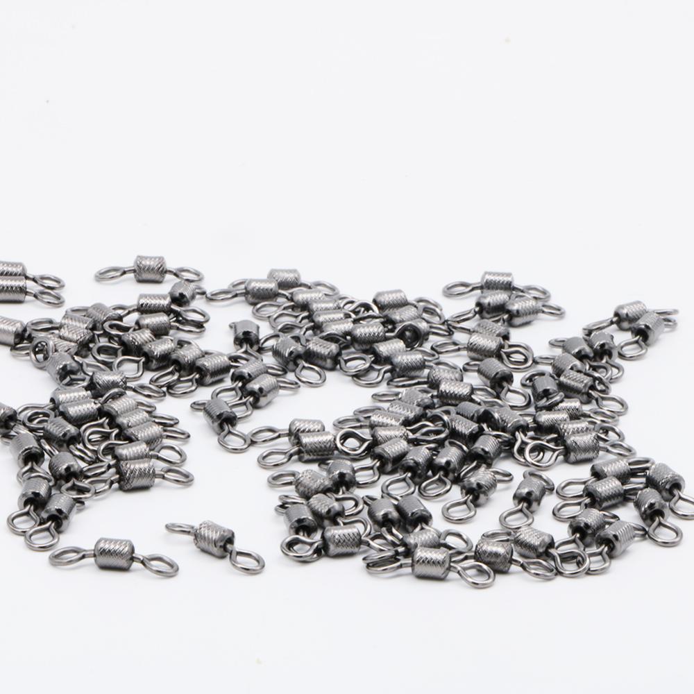 50-100pcs/box Fishing Swivel 4 - огляд і ціна Fishing Hook Circle