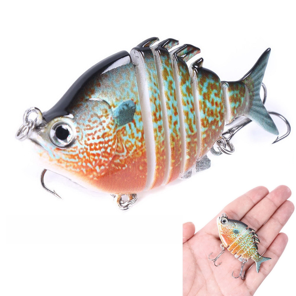 63mm 9.3g Lifelike Tilapia Swi - огляд і ціна Fishing Hook Treble