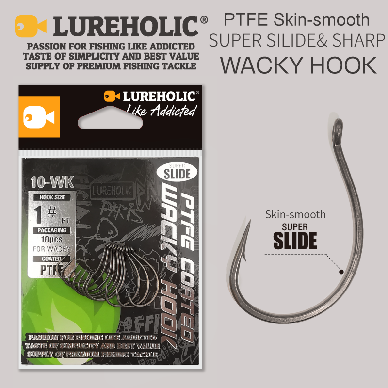 LUREHOLIC PTFE Super Slide Wac - огляд і ціна Fishing Hook Circle
