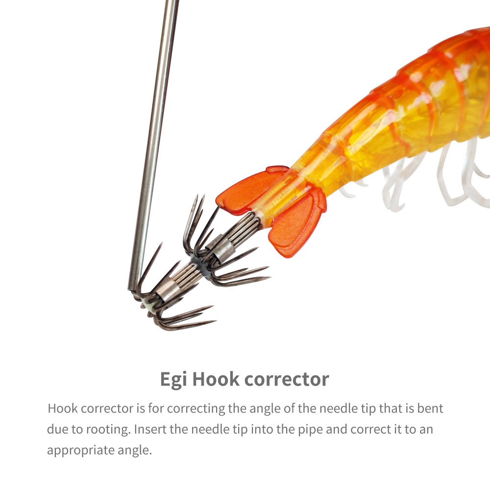 4in1 Eging Fishing Kit Retract - огляд і ціна Fishing Hook Stainless Steel