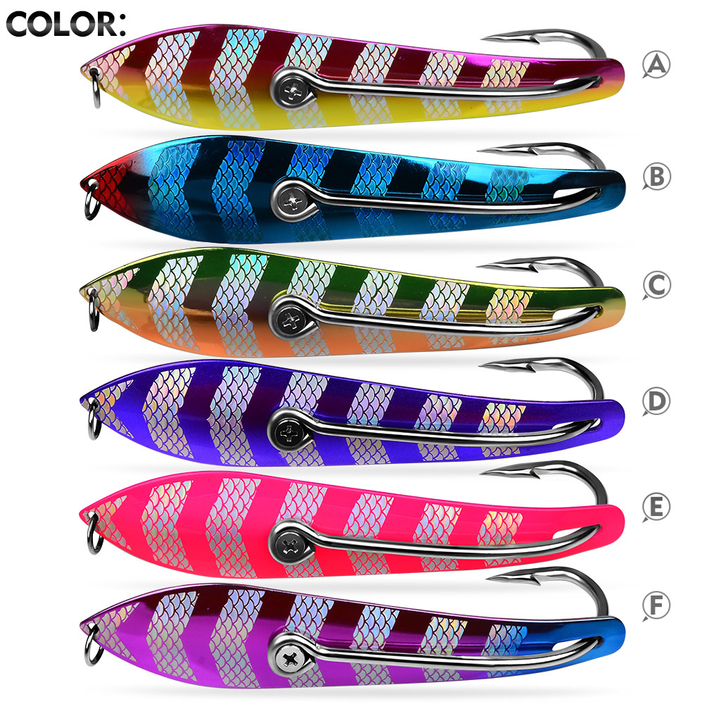 PROBEROS New 6-Color Single-Ho - огляд і ціна Fishing Hook Size